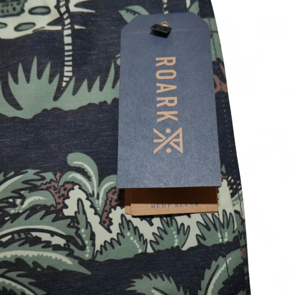 NWT Roark Shorey 16” Boardshorts Swim Trunks - Poncho Agave - M